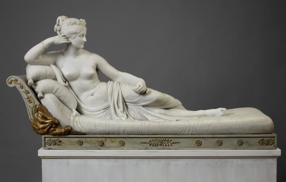 Aphrodite Relaxing Sculpture