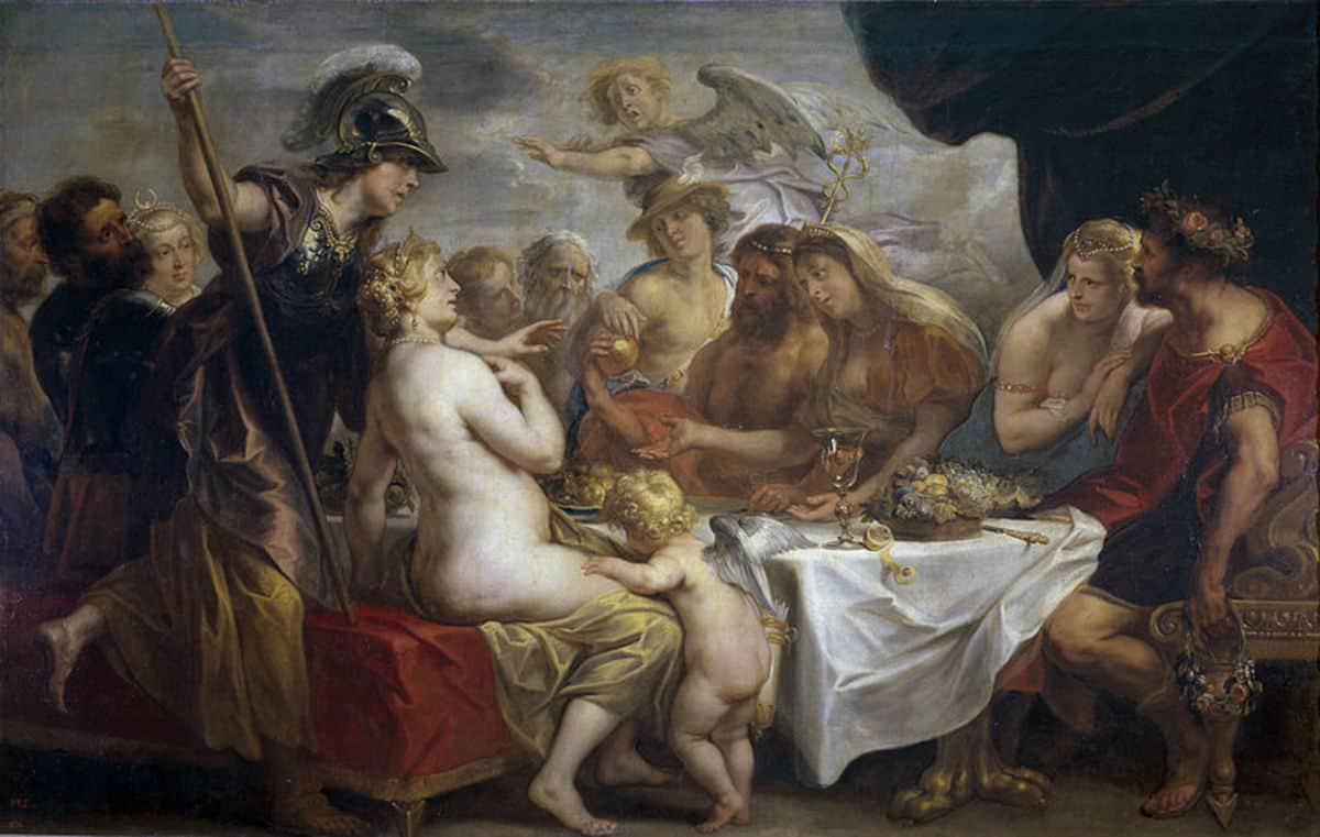 Hera in Judgement of Paris